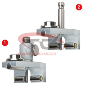 Suport magnetic prisma pentru sina de cale ferata