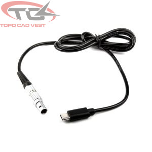 Cablu conectare receiver Hi-Target USB type C la radio extern
